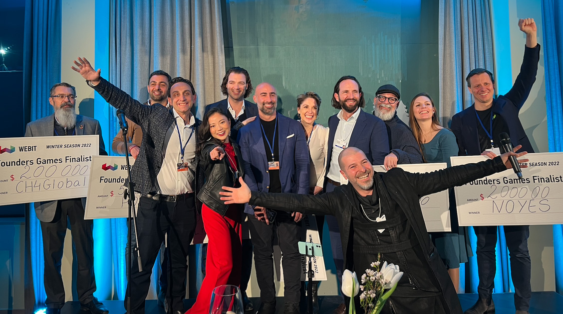 $1,8m award in Davos for the Global Impact Founders, finalists of the Founders Games